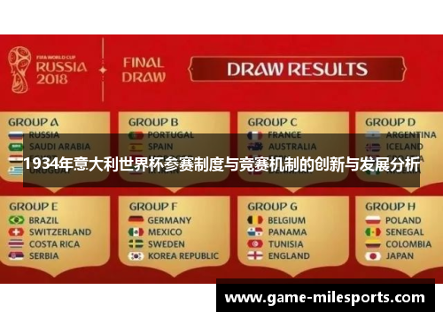 1934年意大利世界杯参赛制度与竞赛机制的创新与发展分析